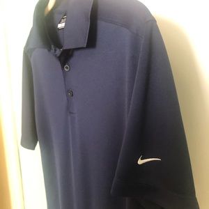 Nike Golf Dri Fit - Navy Blue